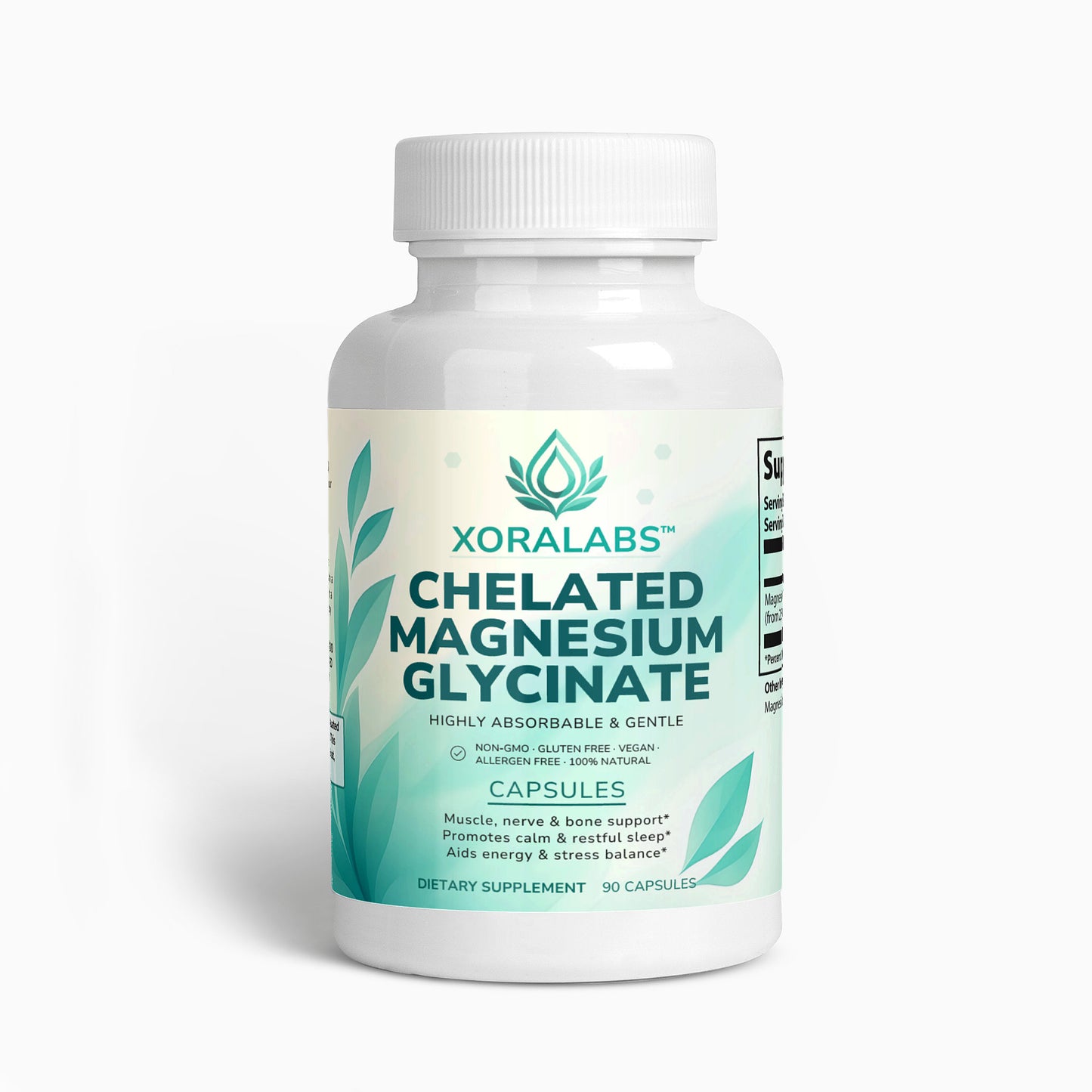 Magnesium Glycinate – Muscle, Nerve & Sleep Support