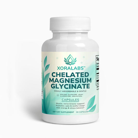 Magnesium Glycinate – Muscle, Nerve & Sleep Support