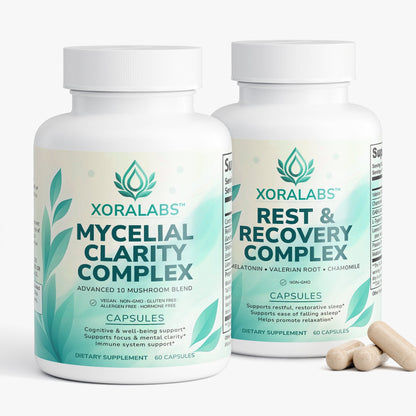 The Rise & Unwind Bundle - Daytime Clarity & Restful Sleep Support